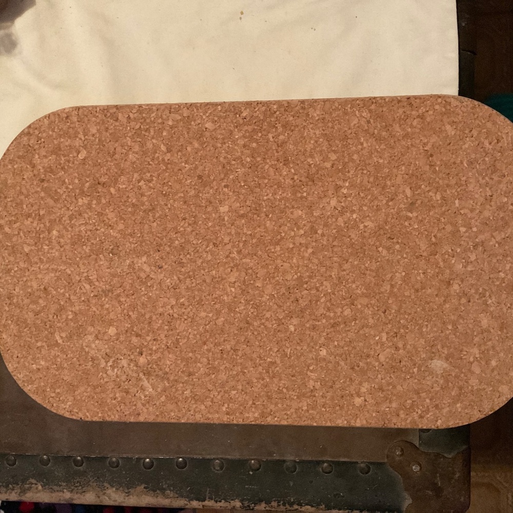 Cork wall hanging 8.5x18 live simply remain grateful. H179 - Picture 4 of 4